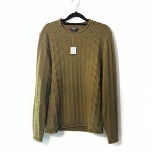 Todd Snyder Merino Wool Sweater Rare Textured Stripe Crewneck Men’s S NWT 278